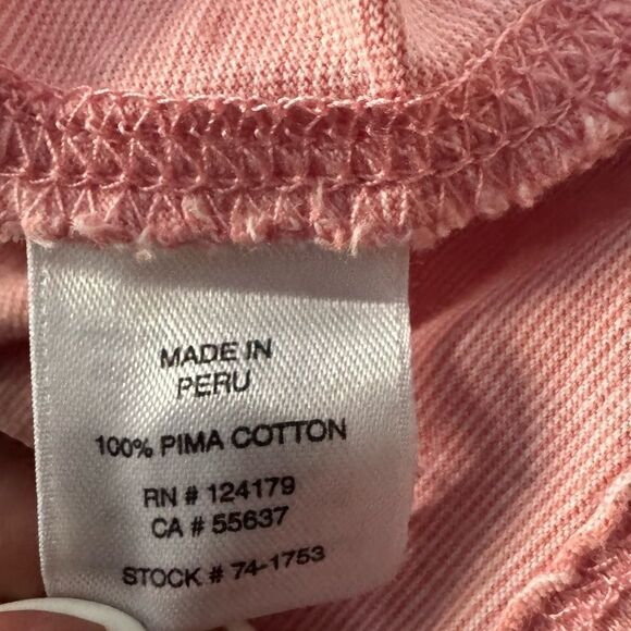 Johnston & Murphy Heathered Pink Polo Shirt Size Large - Picture 4 of 5